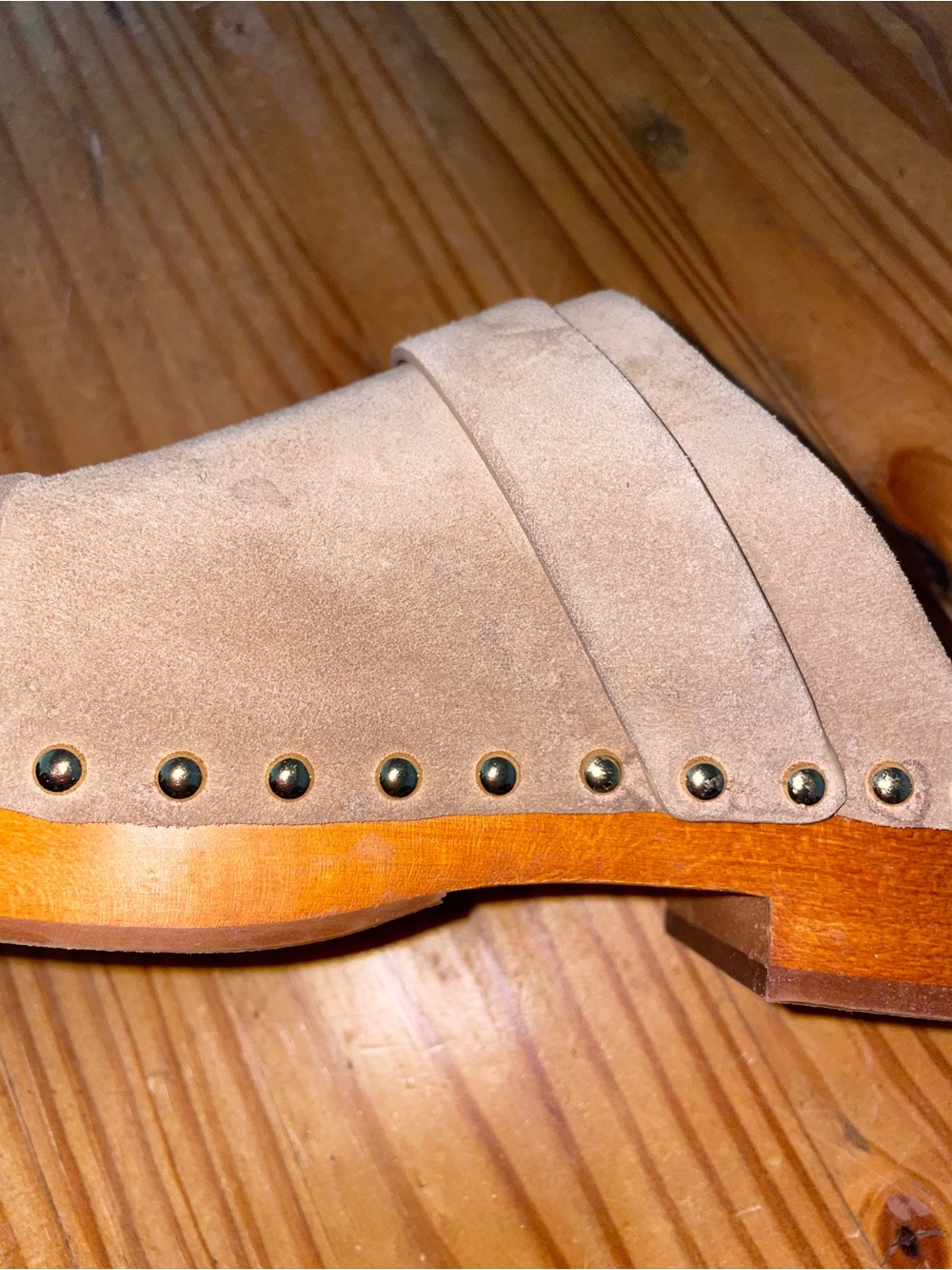 Chloé Women's Jeannette Clogs In Desert Sand Size 38/8 NWB $1,095 - Picture 8 of 10